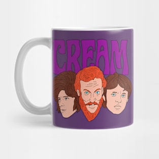 Purple cream Mug